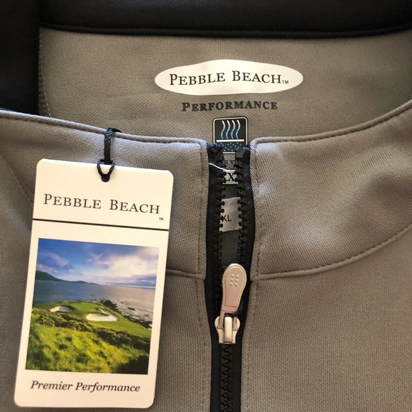 Men’s  NWT Pebble Beach Performance XXL zipper jacket - Picture 9 of 11